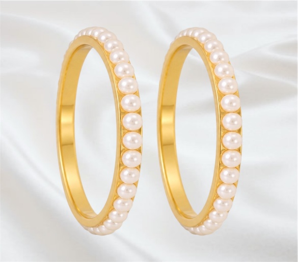 Pearl Twist Bangle