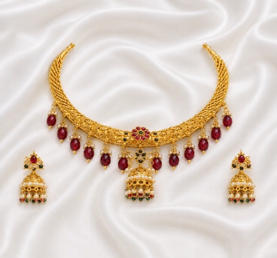 Gold Necklace Set