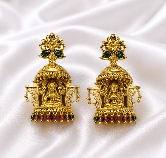 Temple Jhumka