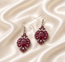 Crimson Earring